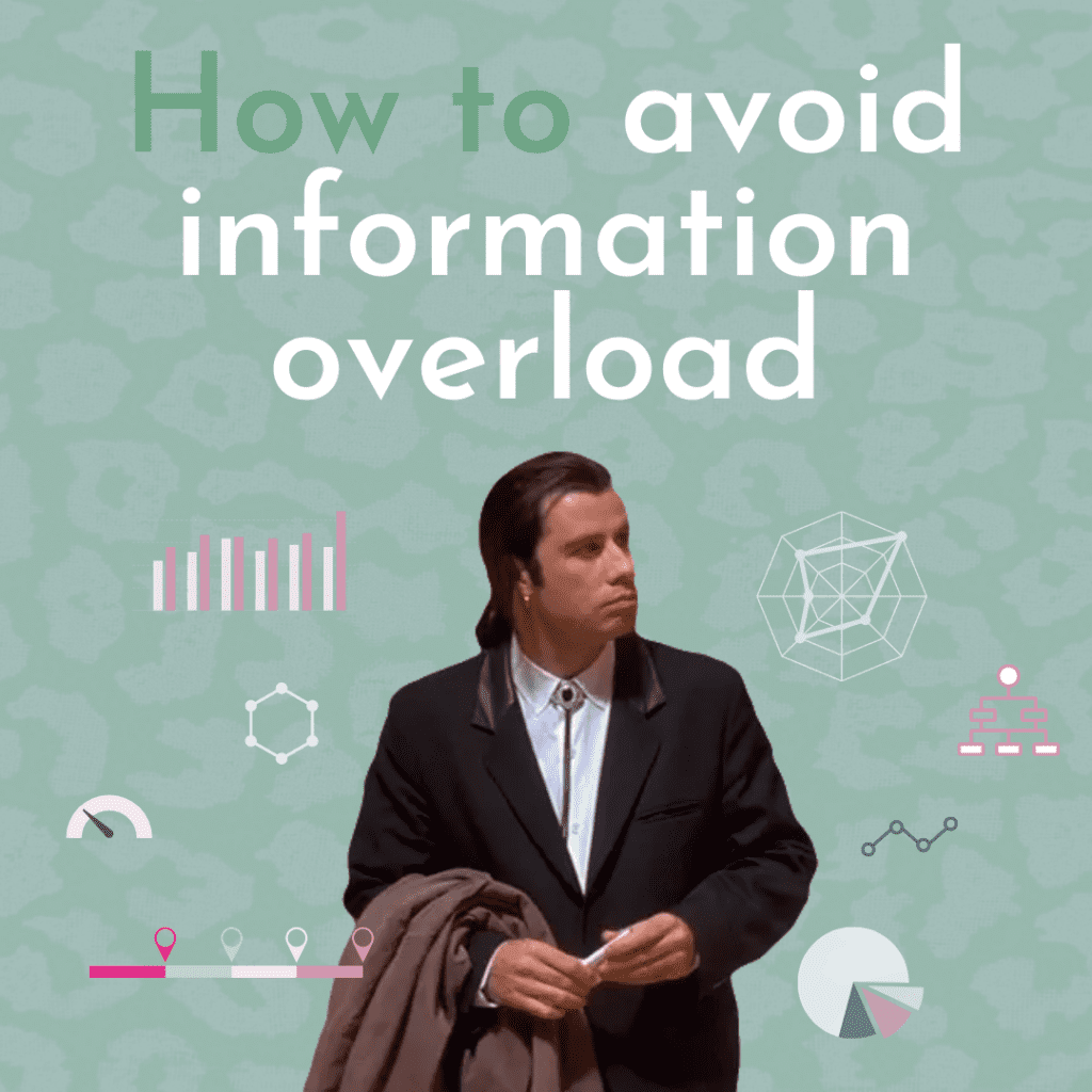 Blog image title card: How to Avoid Information Overload