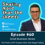 Graphic for Sharing More Than The Sheets podcast