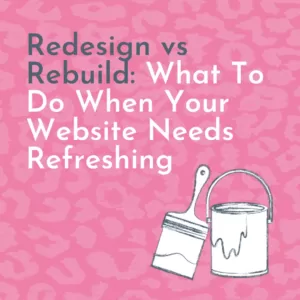 Crisp Comms Co | Rebuild Vs Redesign